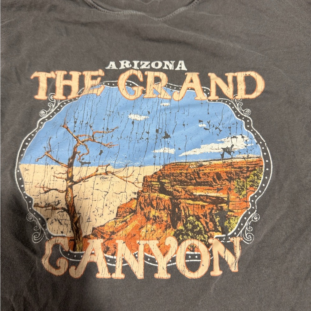 Girl Dangerous Grand Canyon Crop Graphic T